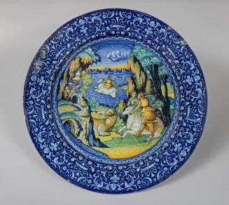 Dish with scenes from the Abduction of Europa