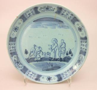 Plate with Scene from the New Testament
