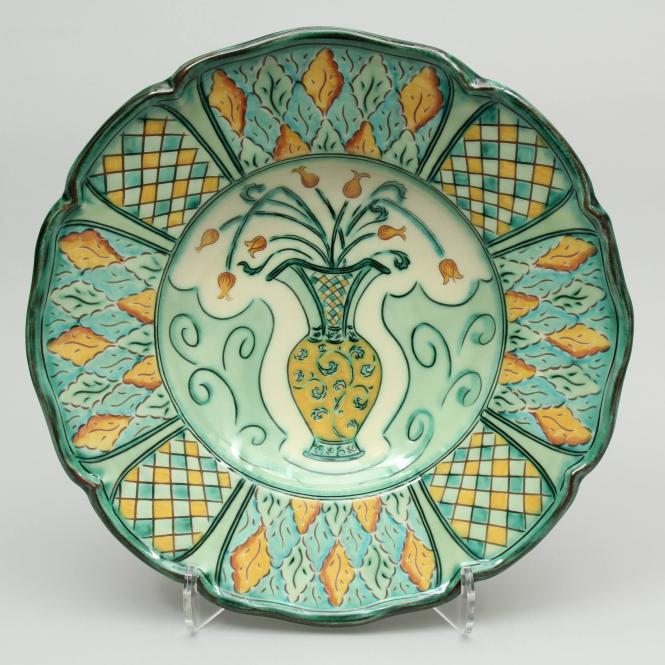 Flower Vase Plate
