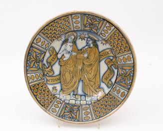 Dish with the Incredulity of St Thomas