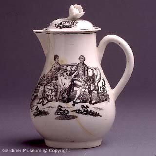Milk jug with "Tea-table" pattern