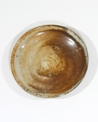 Brown and White Plate