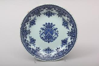 Dish with Armorial of the Poterat Family