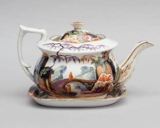 Teapot and Stand, Pattern #816