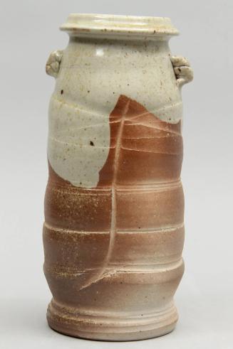 Vase with Partial Glaze