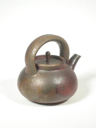 Teapot with Red Glaze