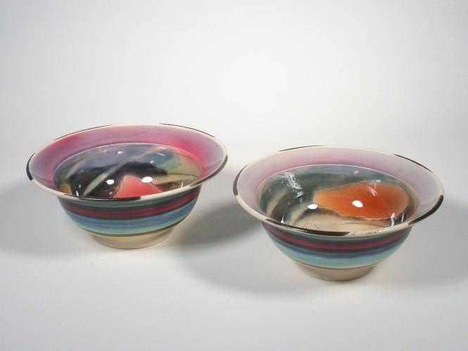 Pair of Watercolour Bowls