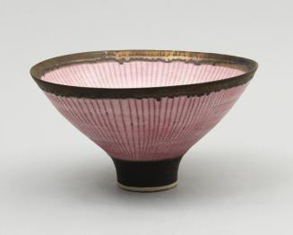 Striped bowl