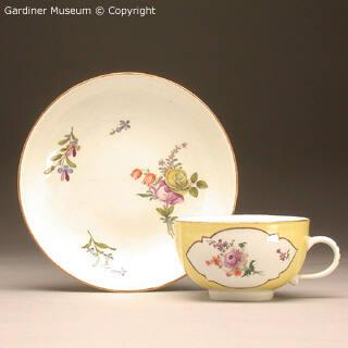 Small teacup and saucer