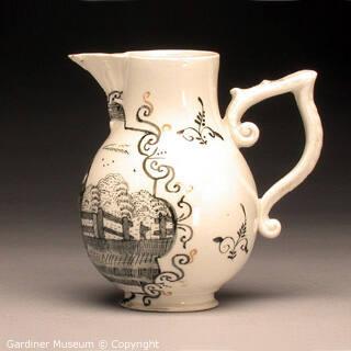 Milk jug with scene of Samuel anointing Saul