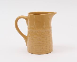 Jug with basket weave pattern