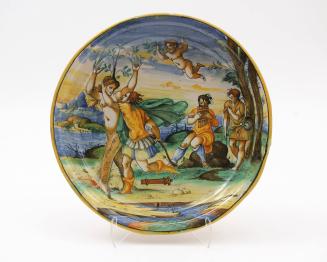 Bowl with Daphne and Apollo