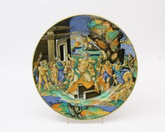 Dish with Laocoön and his sons