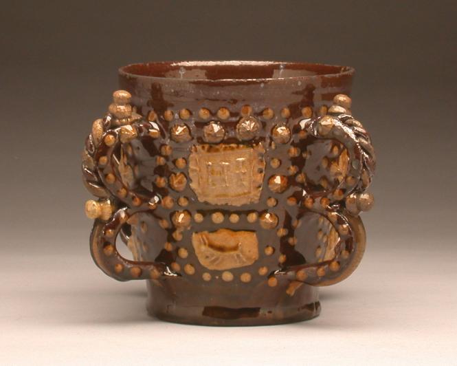 Four-handled tyg (communal drinking vessel)