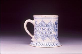 Tankard with the arms of the Worshipful Company of Watermen and Lightermen (water taxi service providers)