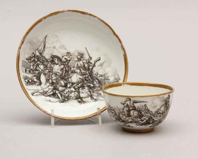Teabowl and Saucer