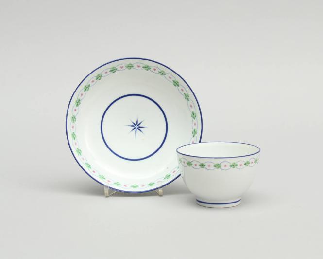 Teabowl and Saucer, Pattern #23
