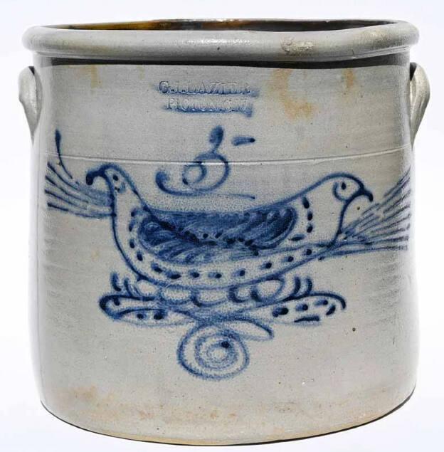 Double-bird crock