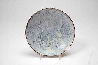Dish with bird
