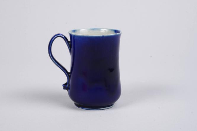Mug with Blue Ground