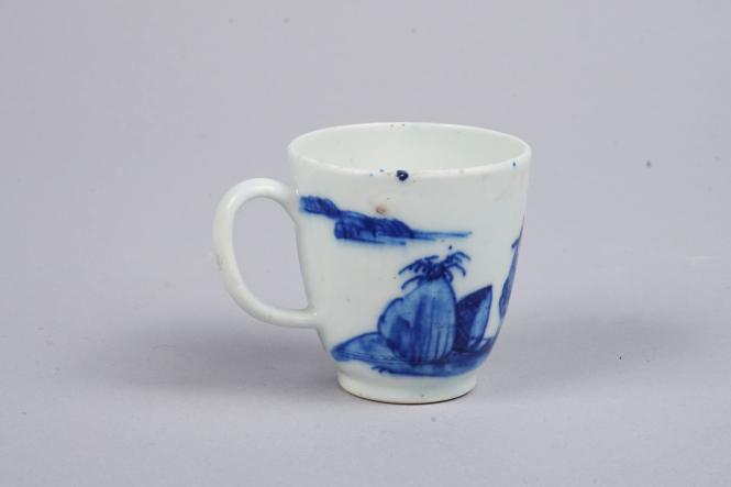 Cup with Cross-legged Man