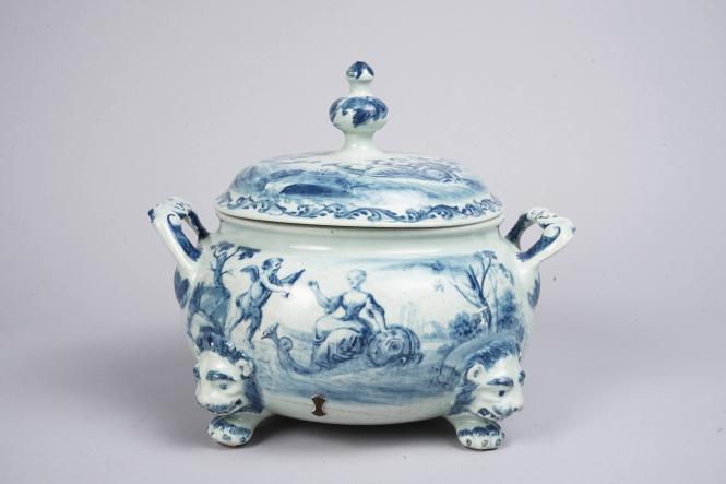 Punch Bowl with Maidens and Putti