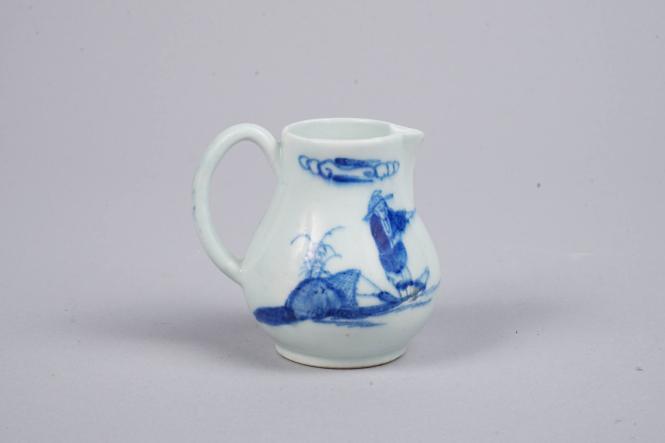 Jug with Cross-legged Man