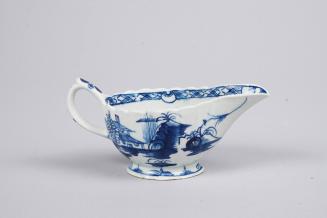 Sauceboat with Desirable Residence Pattern