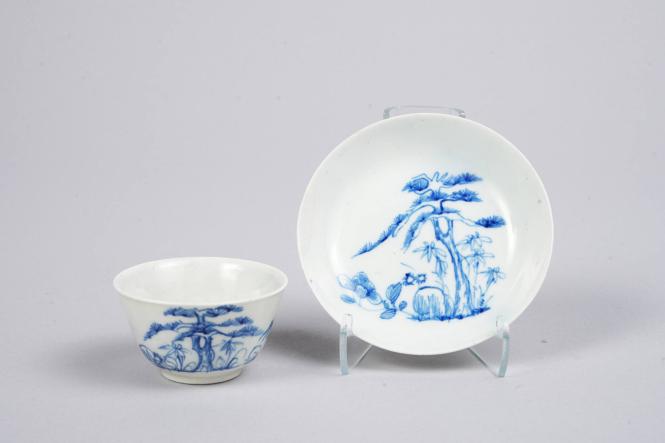 Teabowl and Saucer