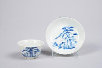 Teabowl and Saucer