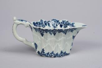 Creamboat with Floral Pattern