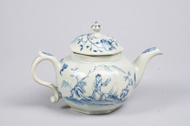 Teapot with Figures 