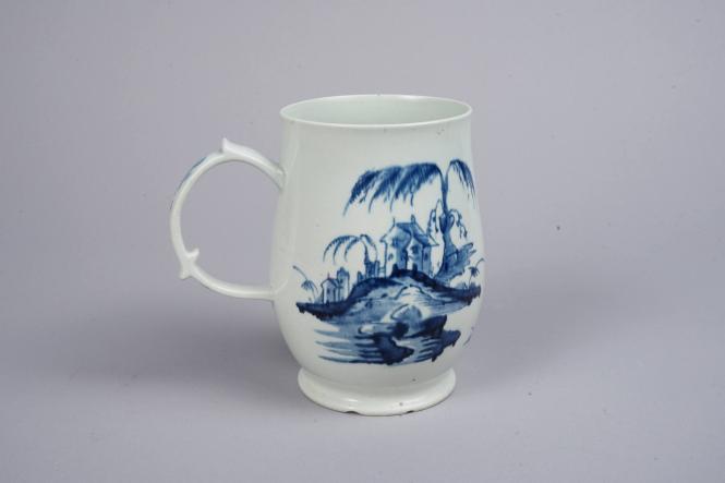 Mug with Hut and Weeping Willow