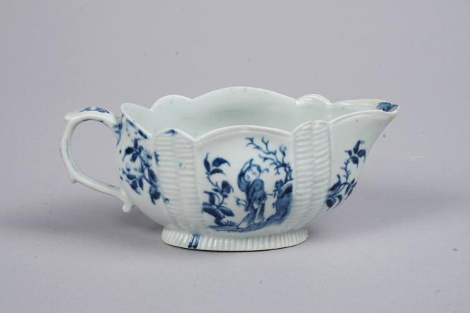 Sauceboat with Chinese Figure