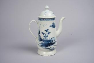 Coffee Pot with Trellis Fence Patter 