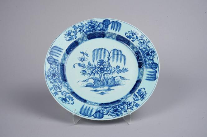 Plate with Floral Decoration