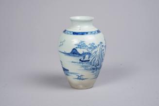 Vase with Houses