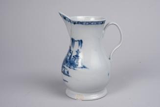 Baluster Cider Jug with Landscape