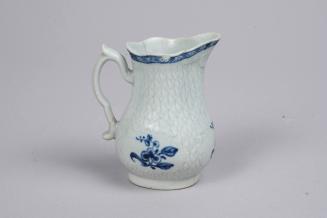 Moulded Milk Jug with Flowers