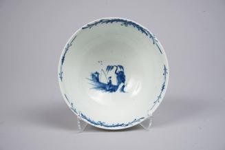 Small Bowl with Fisherman and Willow Pavillion