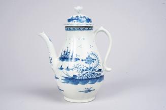 Coffee Pot with Rock Strata Island Pattern