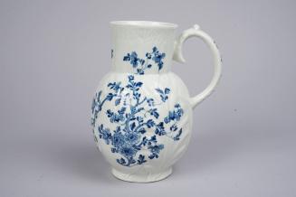 Dutch jug with Cabbage Leaf Floral pattern