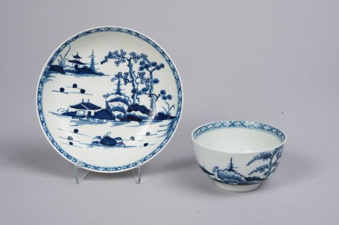 Teabowl and Saucer