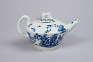 Teapot with Prunus Fence Pattern