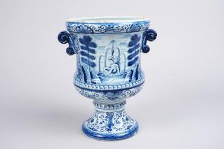 Vase with Cherub in Fountain