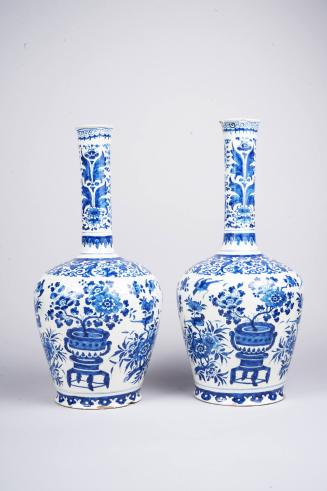 Pair of Bottle Vases