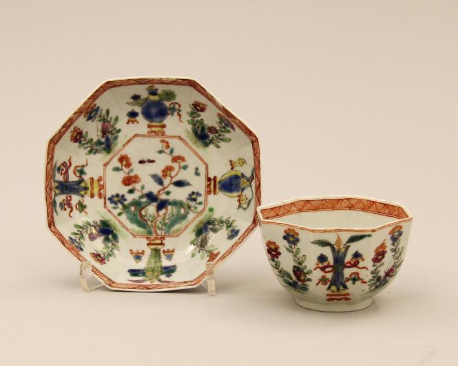 Teabowl and Saucer