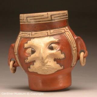 Effigy vessel in the form of a head
