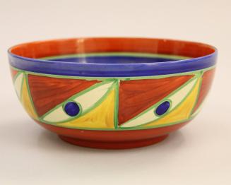 "Bizarre" ware bowl