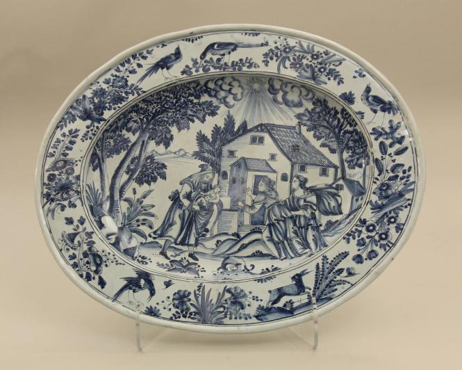 Dish with the story of Elijah